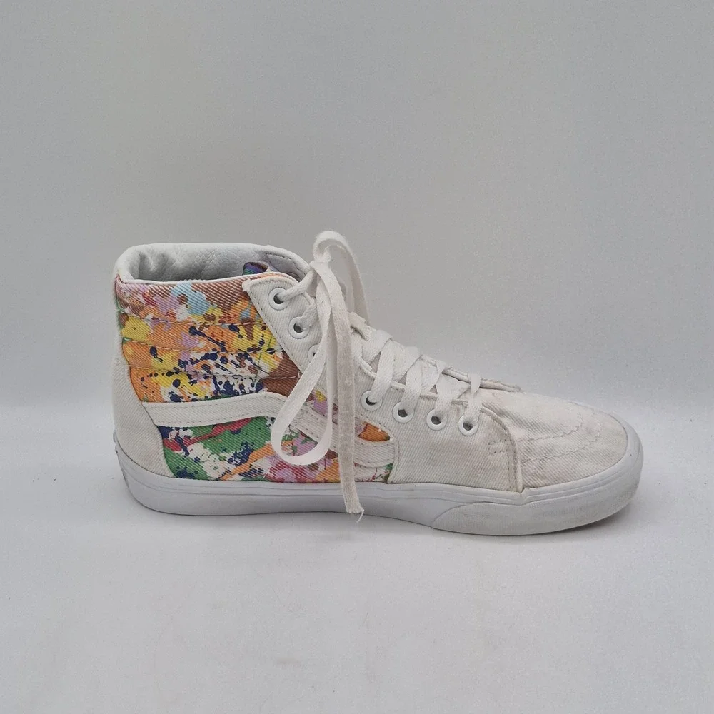 Vans Sk8-Hi Together As Ourselves Shoes Womens Size 8 Multicolor High Top Canvas